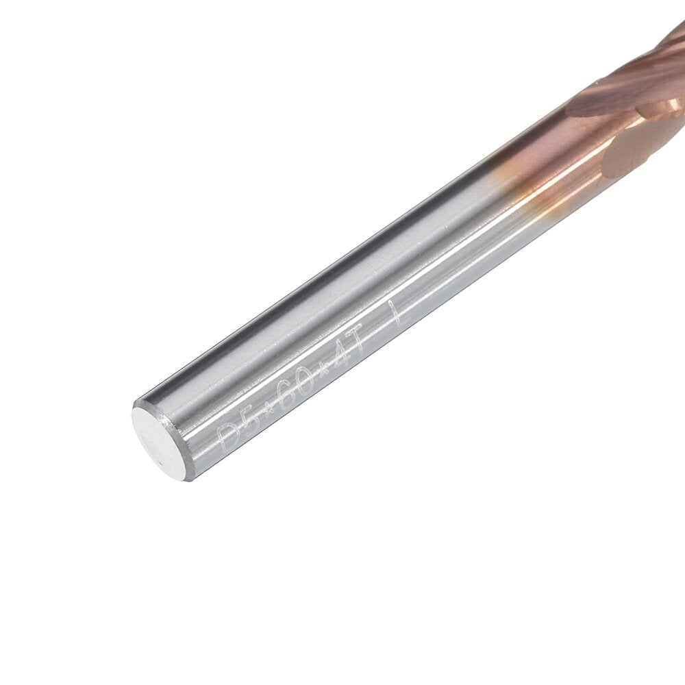 4 Flutes 3.5-6mm Milling Cutter HRC55 Tungsten Steel Carbide AlTiN Coating End Mill CNC Tool