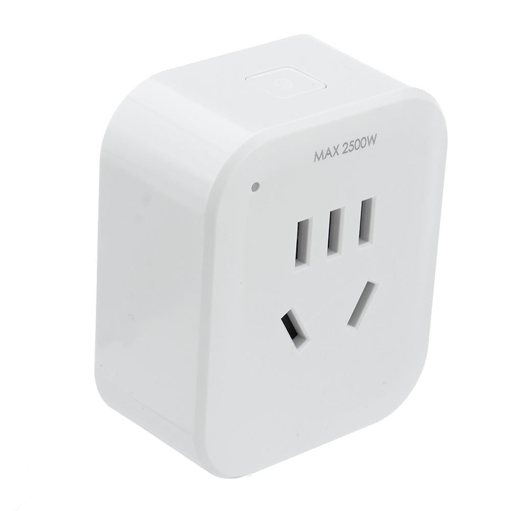WiFi Smart Socket Power Plug Mobile APP Remote Control Works with Amazon Alexa Google Home Energy Monitor No Hub Required