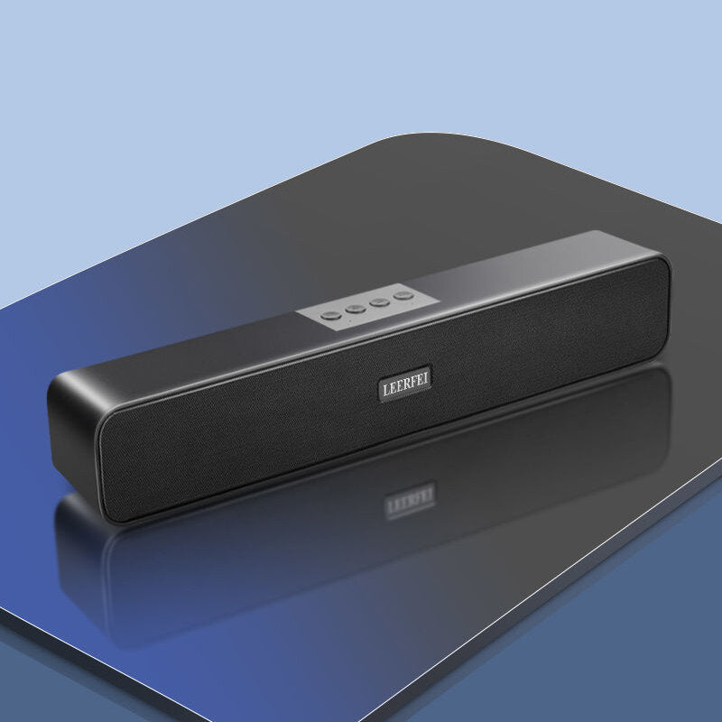 Wireless Bluetooth Smart Soundbar TV Speaker Home Theatre Echos Wall Computer TV Desktop USB Speakers U Disk AUX in
