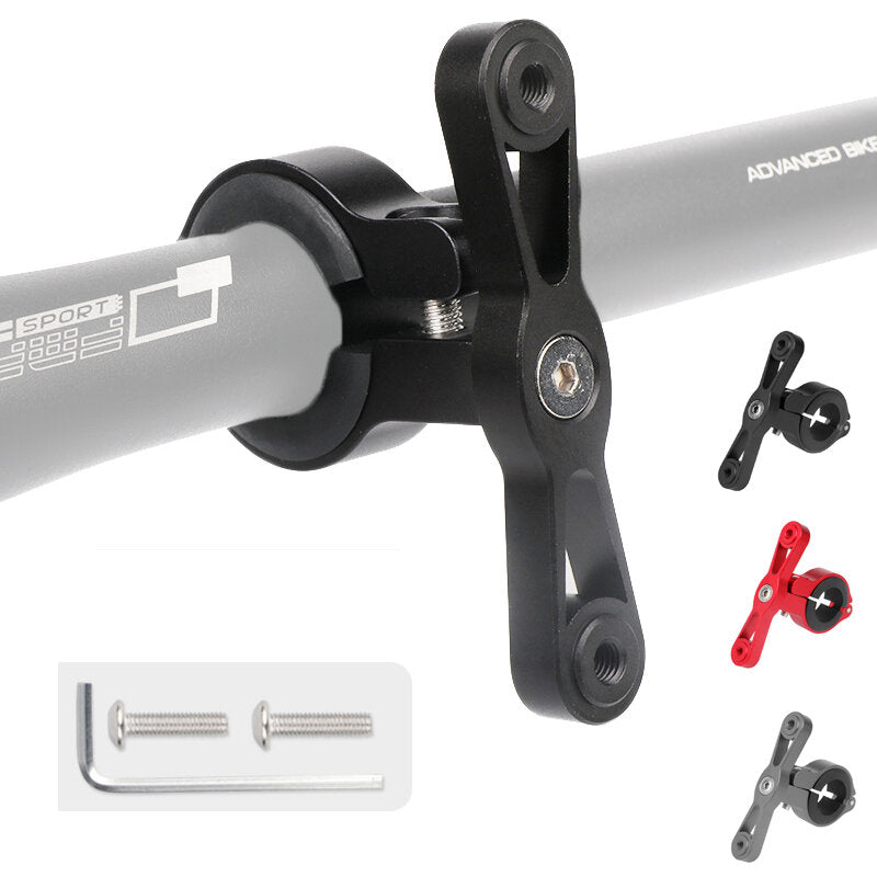 3-Colors Adjustable Aluminum Alloy Bicycle Bottle Cage Adapter for Bike Handlebar Seatpost