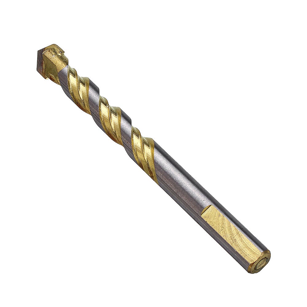 5pcs 6/6/8/10/12mm Multi Purpose Carbide Tipped Drill Bit Set for Masonry Ceramic Tile Wood Metal Concrete Stainless Steel Hole Saw Cutter