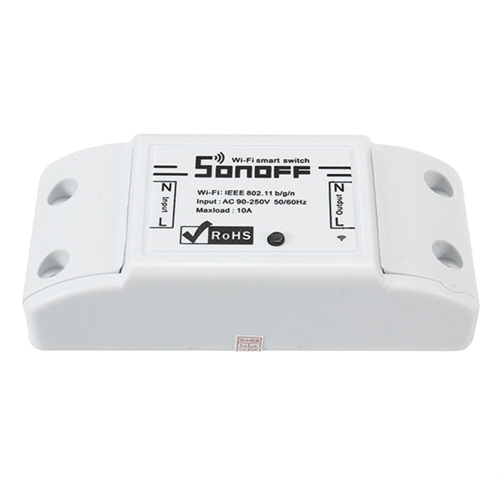 WIFI Wireless Smart Switch Remote Control Socket APP Timer AC90-250V 50/60Hz Works with Amazon Alexa Google Home Assistant IFTTT 10A 2200W
