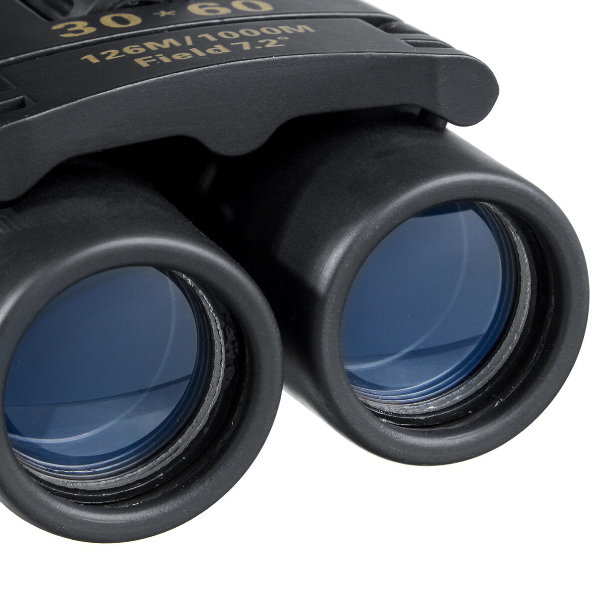 30x60 Folding Binoculars Day Low Light Night Visible 126m 1000m Easy Focus Telescope For Outdoor Camping Hiking Travel Shooting