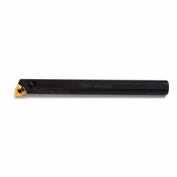 Lathe Turning Tool Boring Bar Holder with 10pcs WNMG0804 Insert