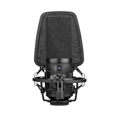 Professional Condenser Microphone Kit Support Cardioid/Omnidirectional/Bidirectional with Double-layer Popfilter Shock Mic