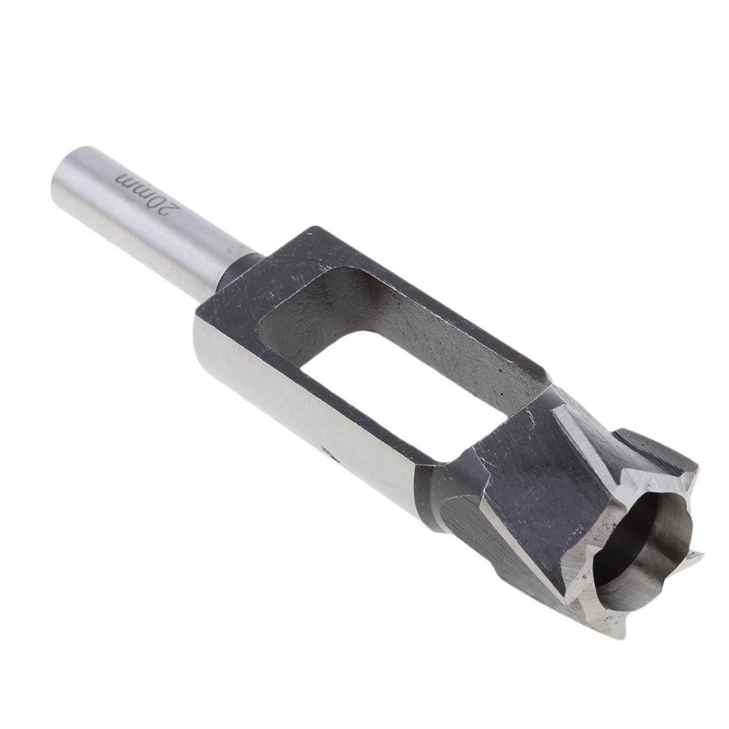 20-30mm Woodworking Drill Bit Tapered Snug Plug Cutter 13mm Shank Carbon Steel Hole Saw