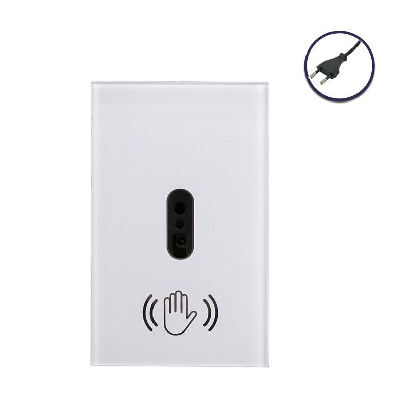 Infrared Human Body Sensor Wall Light Switch Hand Scan Smart Induction Non-contact Waving Control Switch