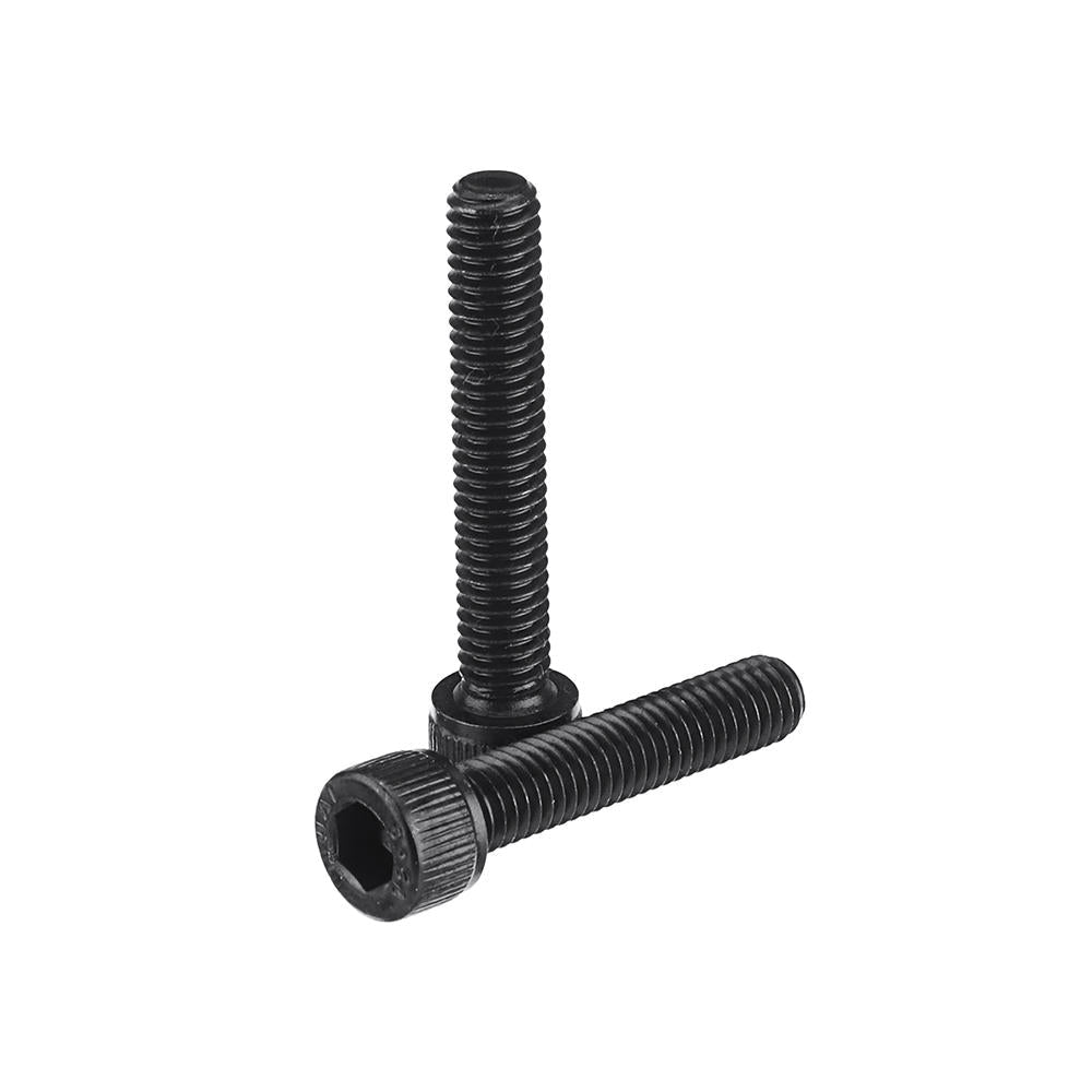 92Pcs M6 12.9 Grade Carbon Steel Hex Socket Cap Head Screw Bolt 8-35mm Set