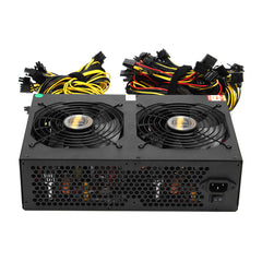 3450W Miner Power Supply 140mm Cooling Fan ATX 12V Version 2.31 Computer Power Supply Mining for BTC Bitcoin Mining Server