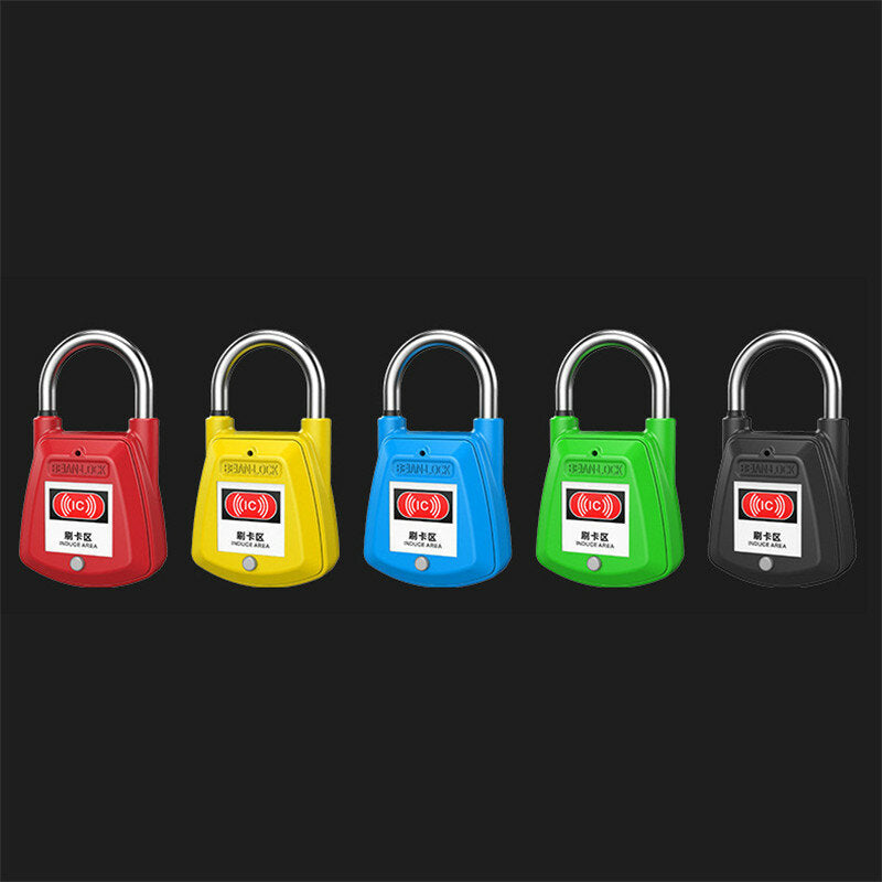 Padlock IC Card Zinc Alloy Waterproof Lock Property Management Door Lock