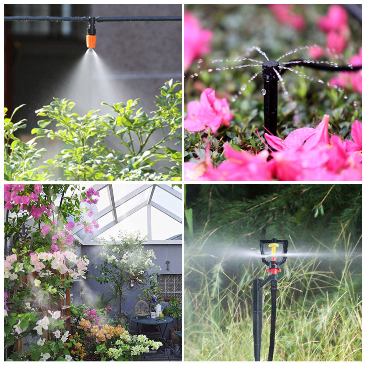 Automatic Sprinkler DIY Garden Watering Micro Drip Irrigation System Hose Kits