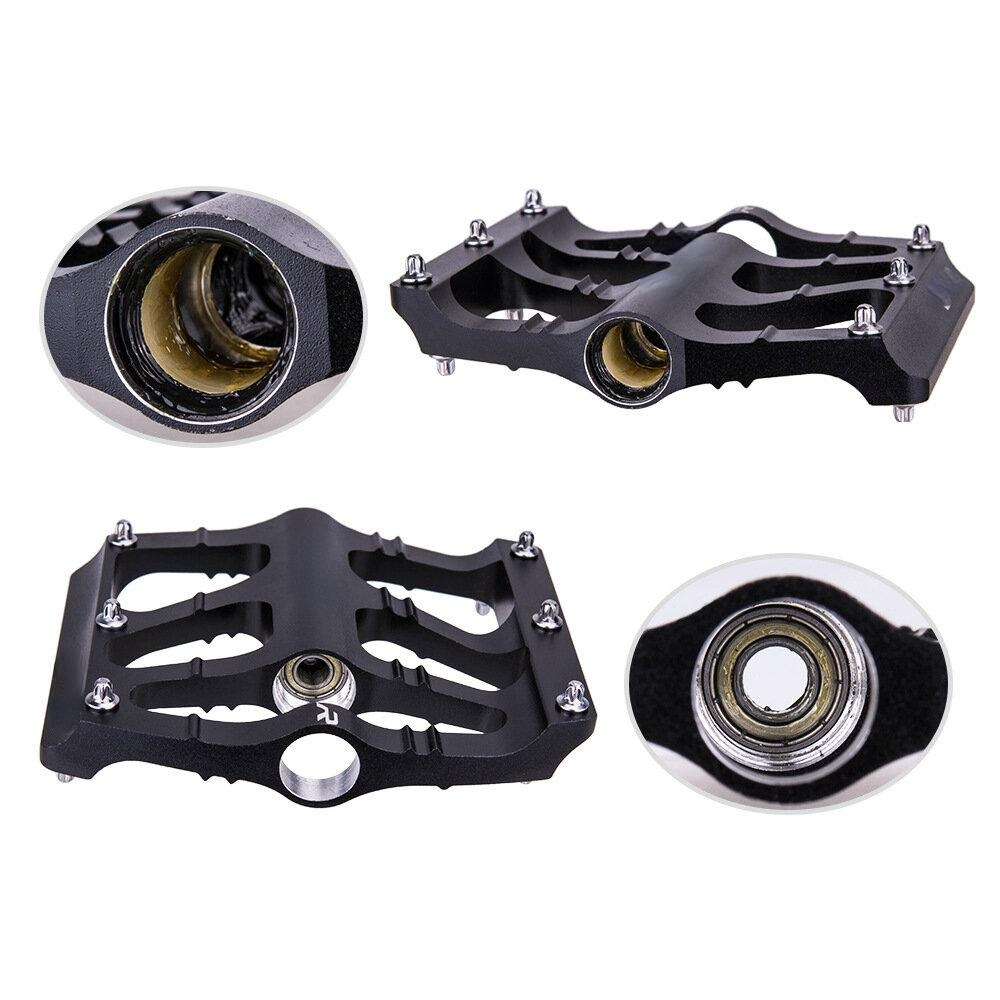 Mountain Bicycle Pedals High Strength Aluminum Alloy Wide Non-slip