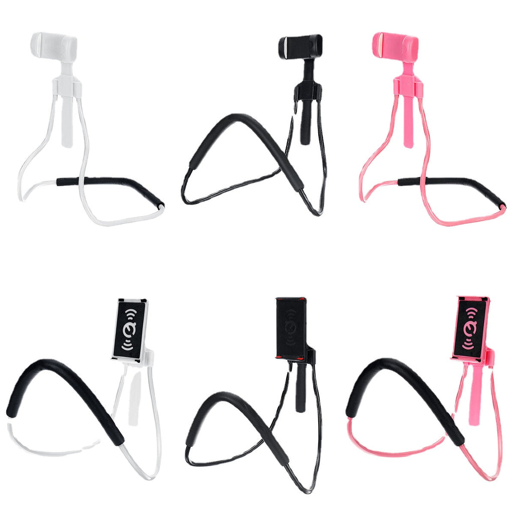 Flexible Mobile Phone Holder Lazy Hanging Neck Bracket 360 Degree For Smartphone Netbook