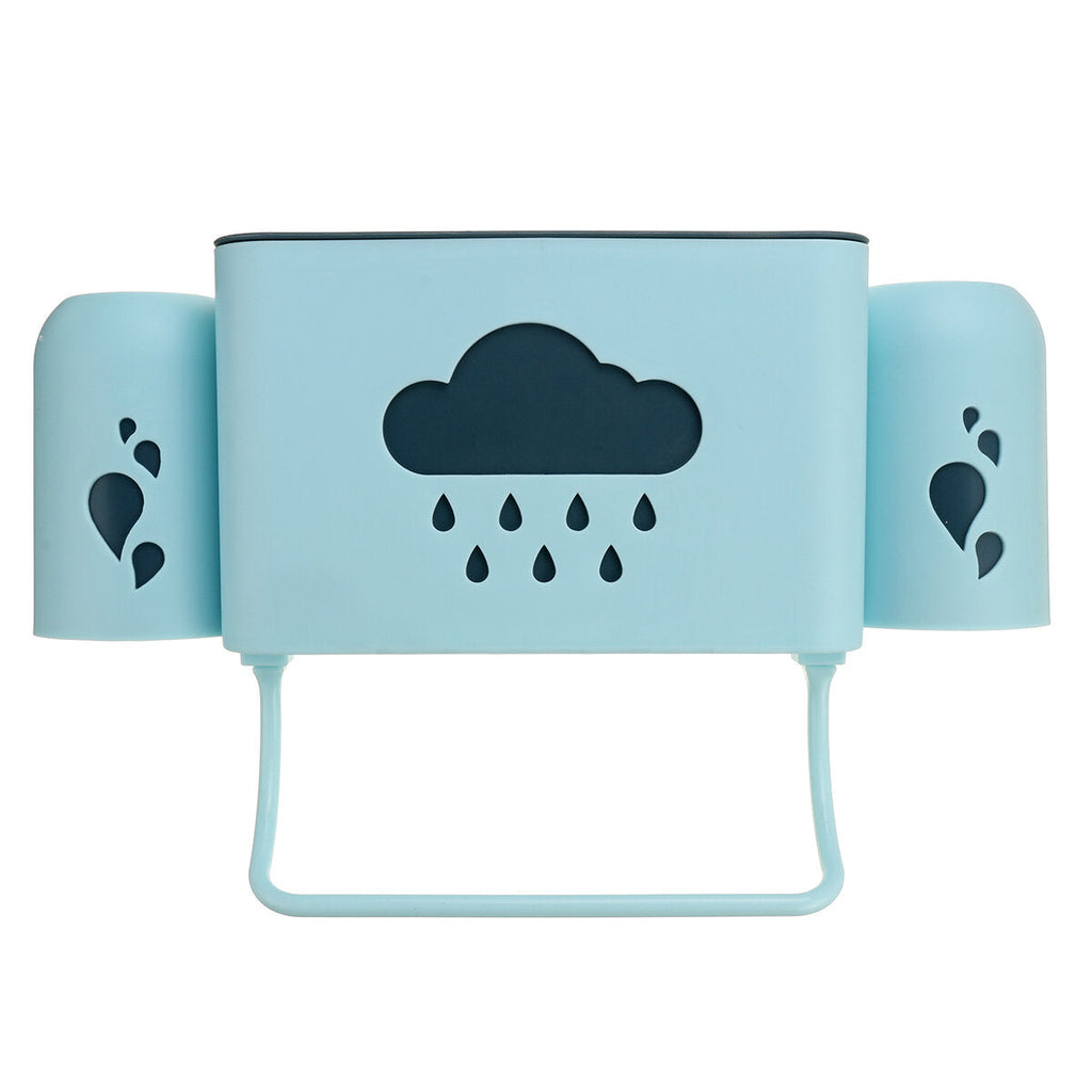 Toothbrush Holder Cup Bathroom Organizer Racks Soap Toiletries Storage Basket