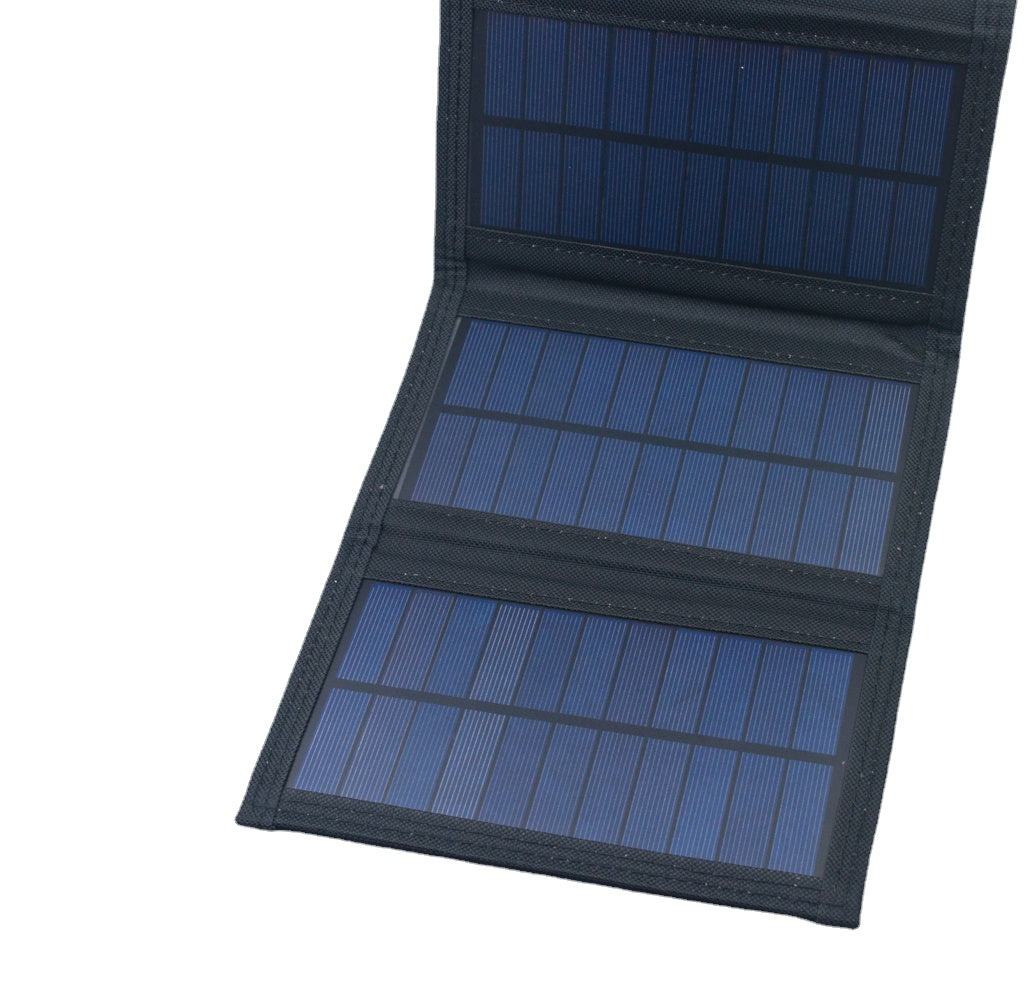 Solar Panel Foldable USB 5V Monocrystal Solar Cell Waterproof Charger Outdoor solar panel phone charge camping