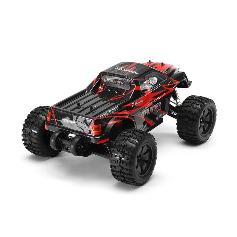 Racing Thunder 2.4G 4WD Brushless 70KM/h Racing RC Car Off-Road Truck RTR Toys