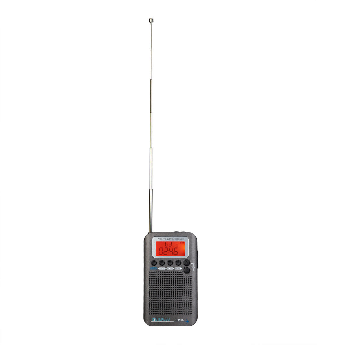 FM AM SW Digital Tuning Radio with Timer ON OFF Clock Function