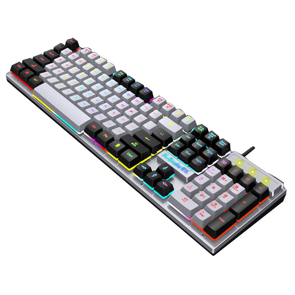 Wired Gaming Keyboard Desktop Computer Manipulator Feel Wired Backlit Keyboard