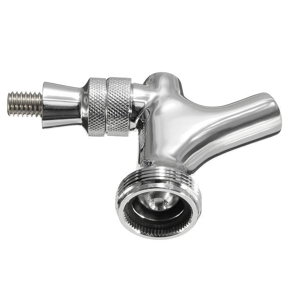 Chrome Draft Home Brew Beer Faucet Tap for Kegerator Tower