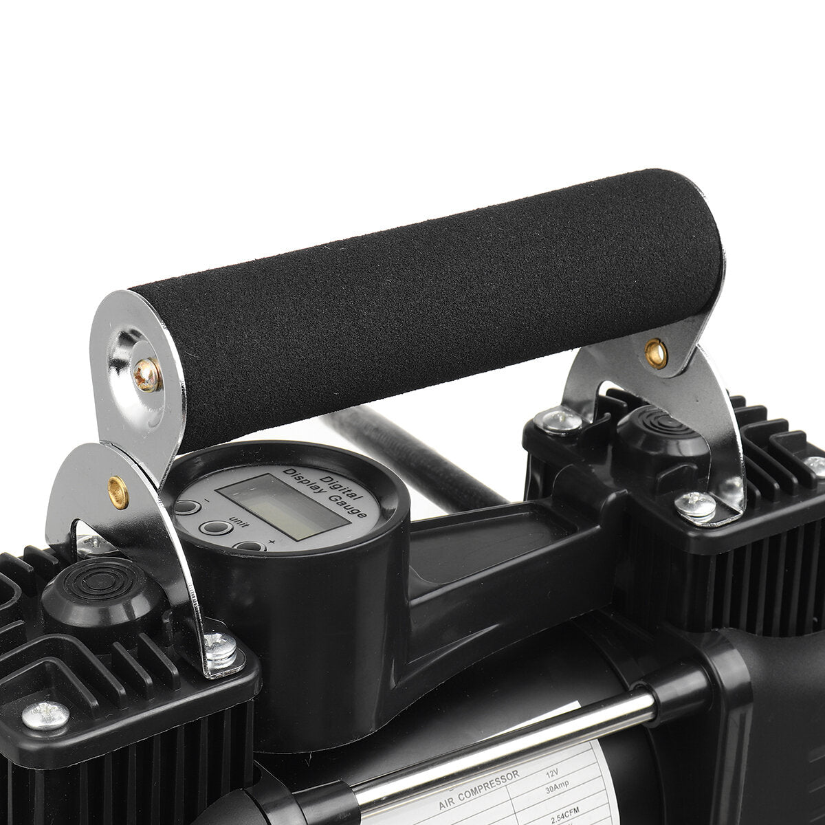12V 150PSI Dual Cylinder Car Tire Inflator Portable Auto Air Compressor Pump Smart Preset Inflation with LED Light