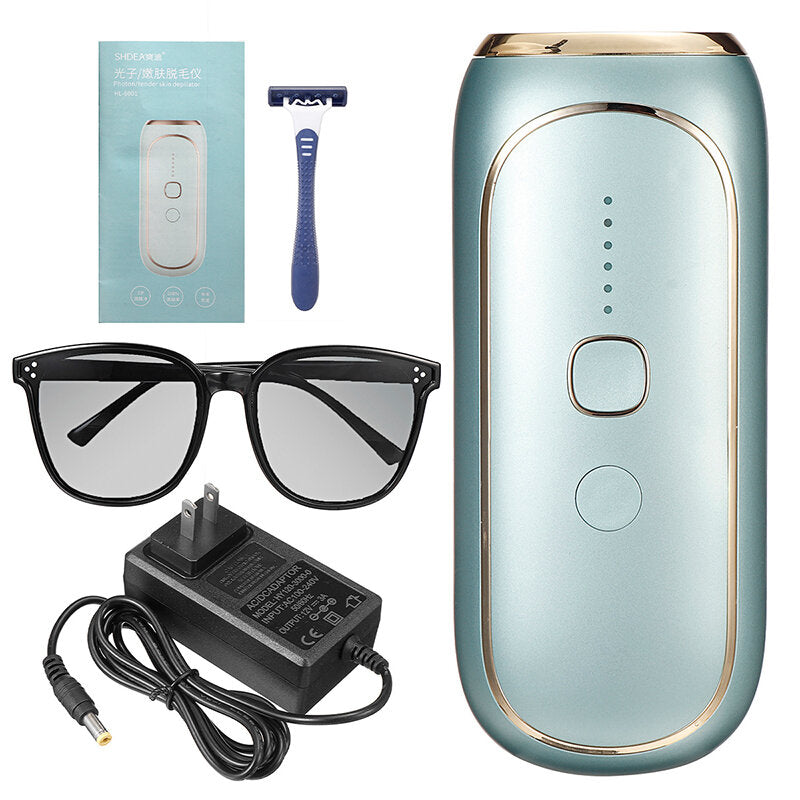 999,999 Flashes IPL Laser Permanent Hair Removal Device 2 Modes 5 Levels Painless Body Leg Epilator