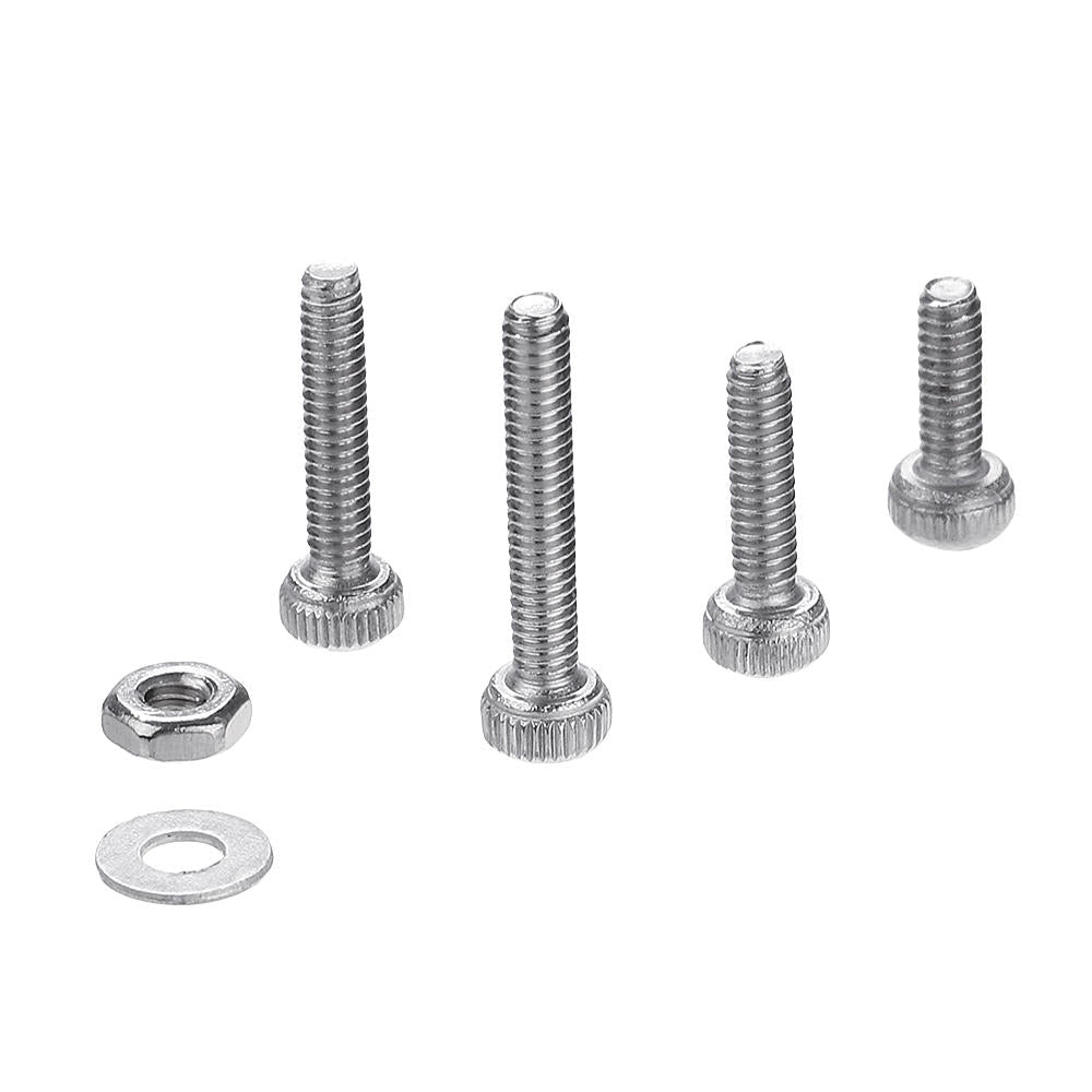 240Pcs M2 Hex Socket Cap Head Screw 304 Stainless Steel Washer Nut Assortment