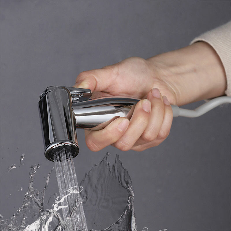 Stainless Steel Handheld Douche Bidet Sprayer Shower Head Toilet Adapter Hose Kit