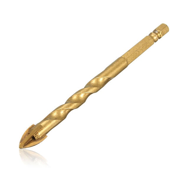 Tungsten Carbide Hex Shank Tile Glass Cross Spear Head Drill Bit 6/8/10/12mm
