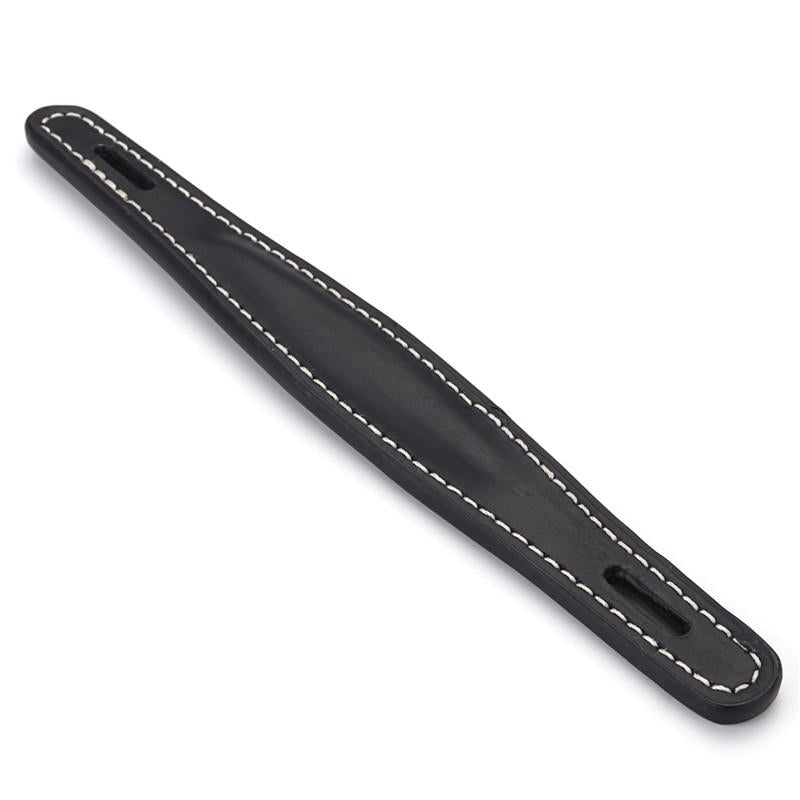 Brown Black Leather Amplifier Handle Raised Center for Fender Amp