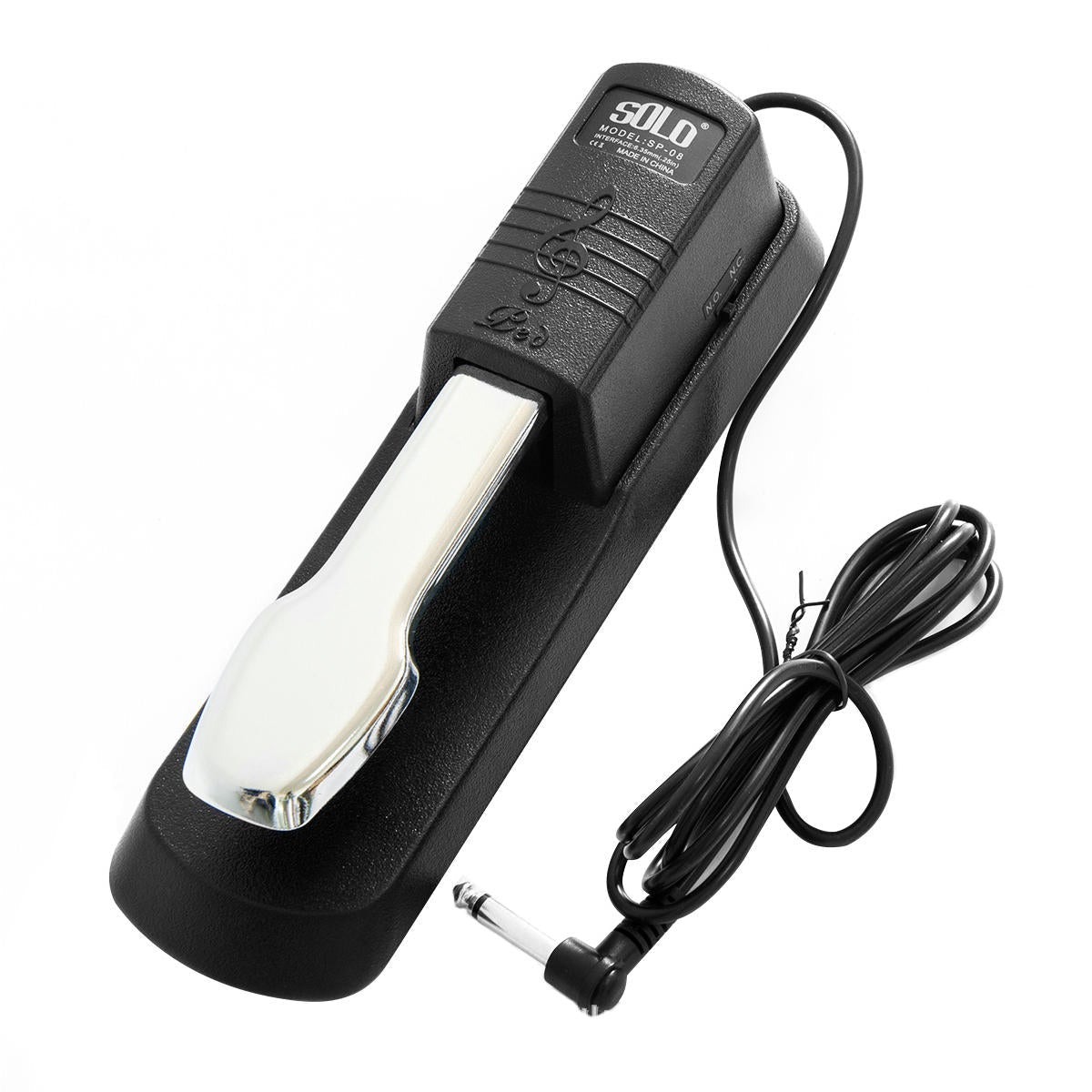 Metal Pedals Strong Sound Reinforcement Sustain Pedal for Keyboard Piano Instruments