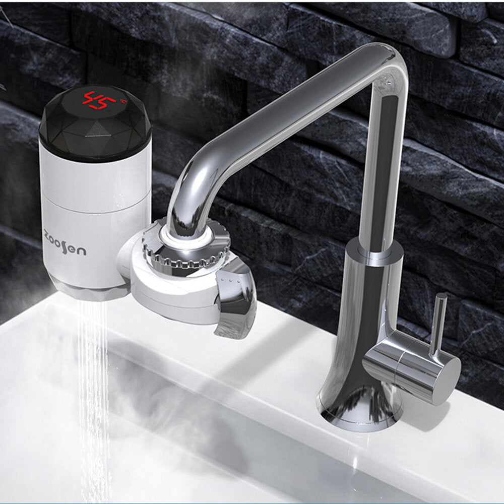 Instant Hot Water Faucet Heater Heating Kitchen Electric Tap Tankless Instantaneous