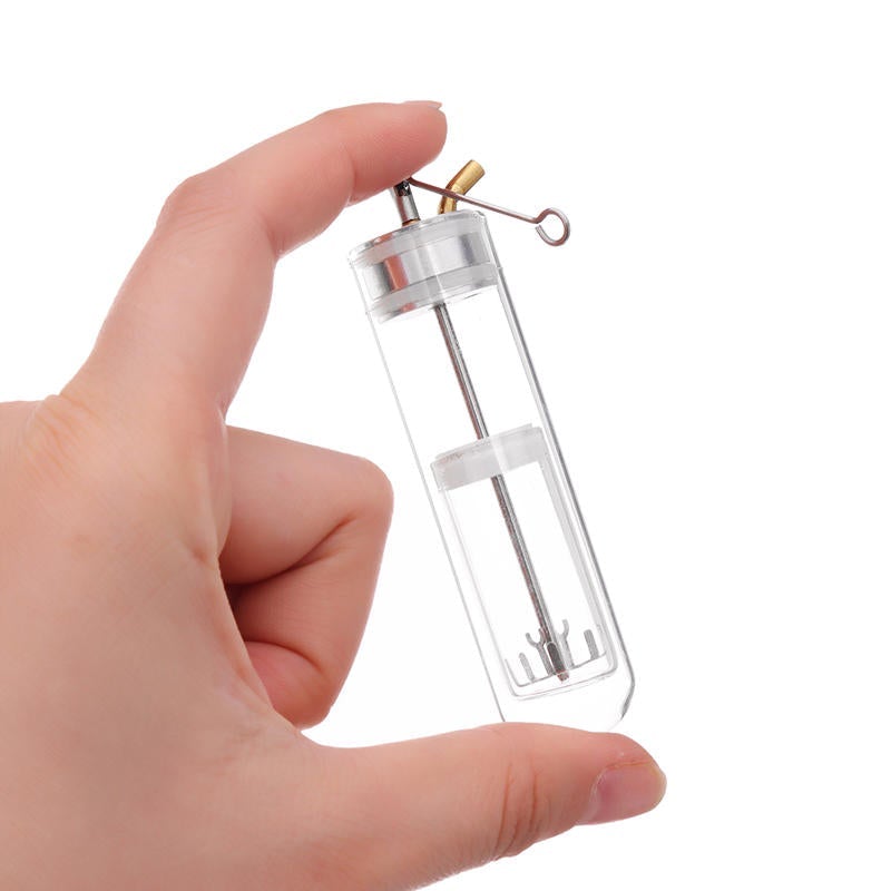 DIY Steam Engine Spare Parts Heating Cylinder Set With Glass Tube