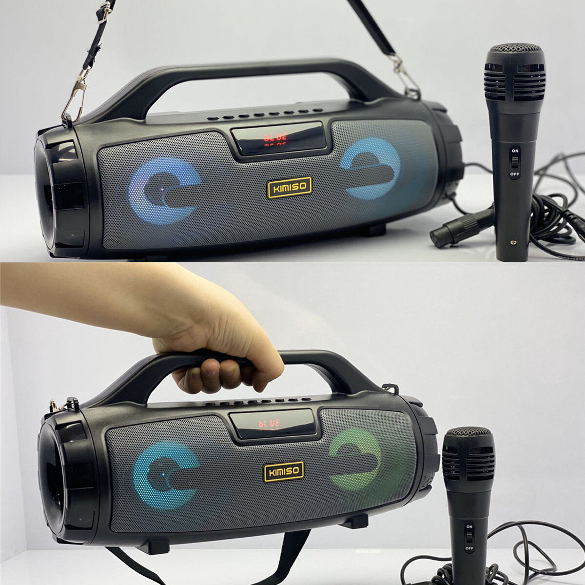 Portable Bluetooth 5.1 Speakers Wireless Stereo Bass Support USB TF Radio Outdoor Stereo HiFi