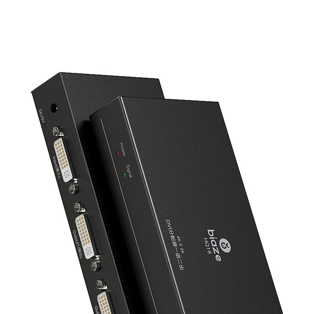DVI Switch Selector One In Two Out Splitter 2Port Manual Switcher 4K*2K DVI Converter for PC Laptop DVR Projector
