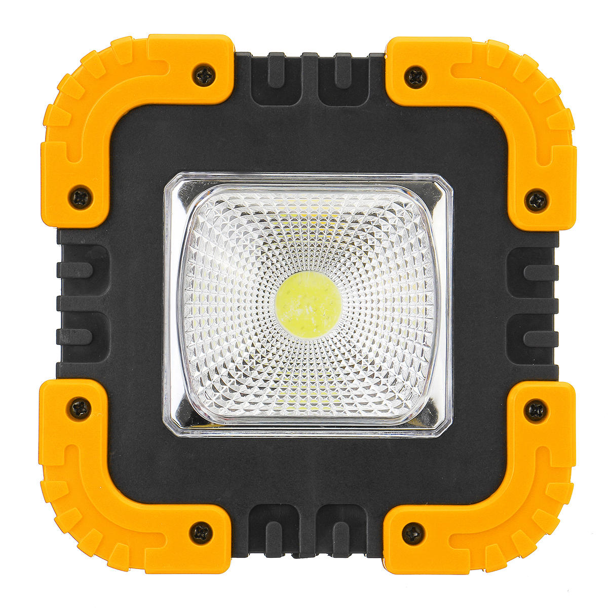 Portable 20W Solar LED Work Light COB Camping Lamp USB Rechargeable Flood Spot Lamp Hand Light