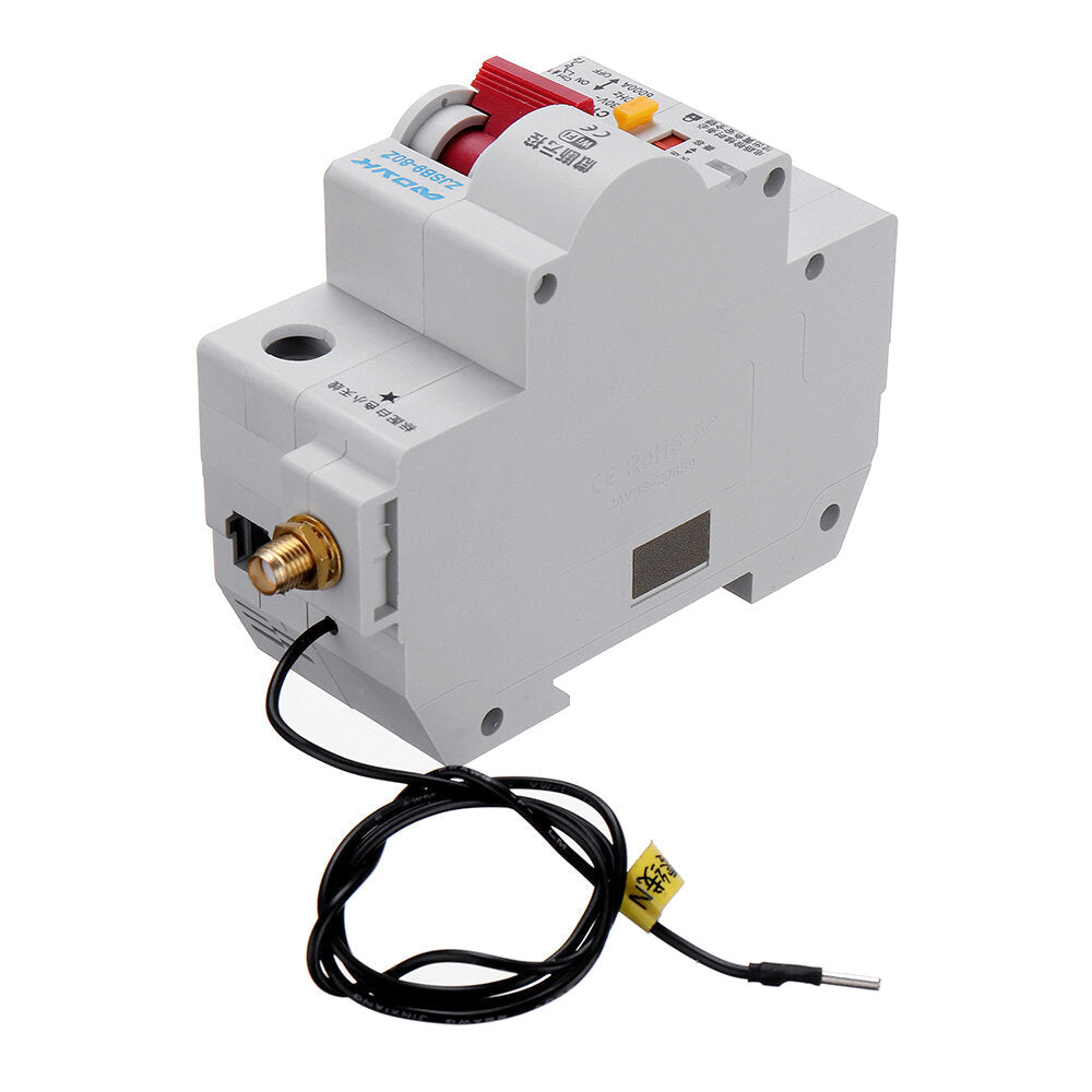 WiFi Smart 10A Switch Circuit Breaker Automatic Recloser Overload Short Circuit Protection for Amazon Alexa Google Home