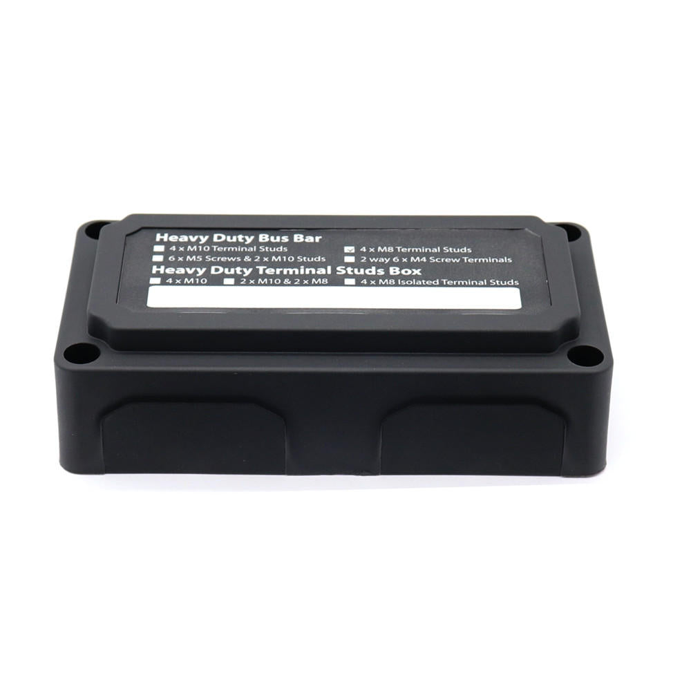 12/24V 300A Heavy Duty Terminal Block Boat Bus Bar Power Negative Distribution Box