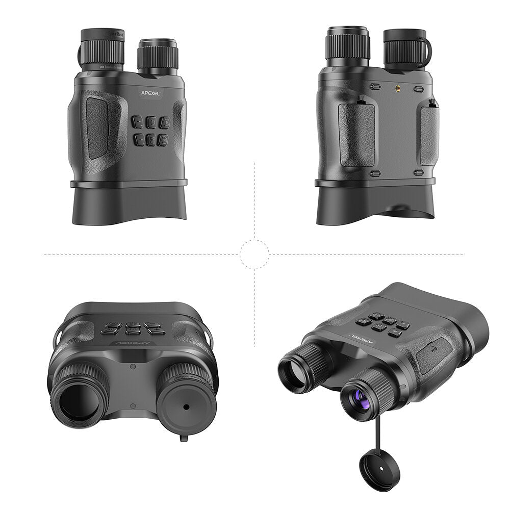 Digital Infrared Night Vision Binoculars Hunting Camera Support Video Recording Hunting Binoculars Telescope for Wildlife Photography Camping