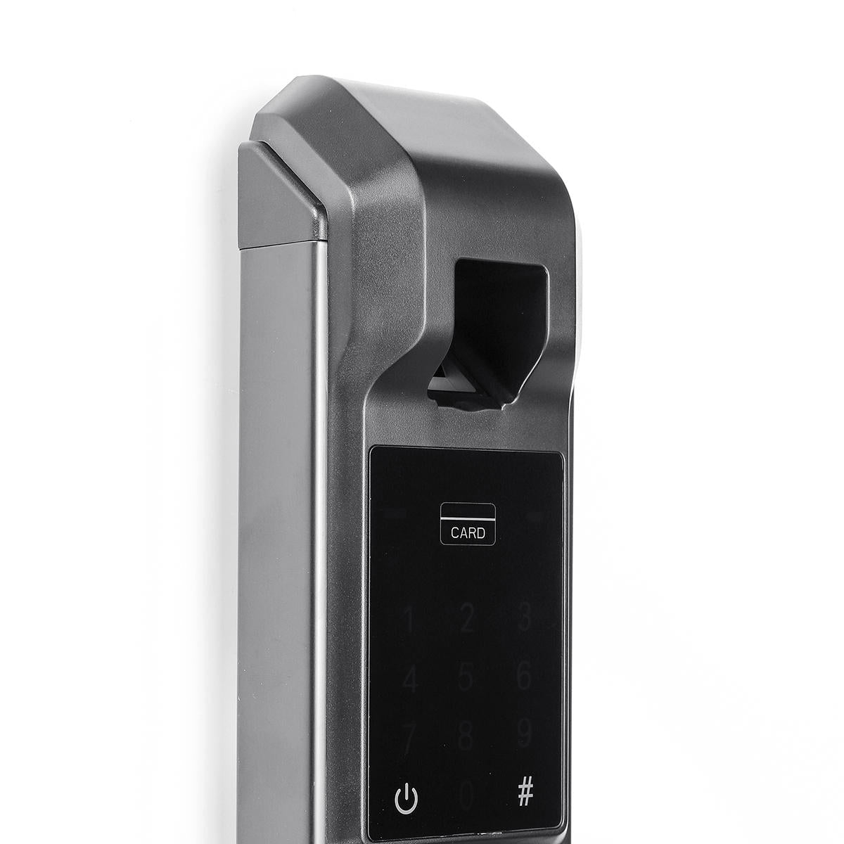 Smart Optical/Semiconductor Door Lock Fingerprint/Card/Password/Key/APP Control Access Security Doorlock