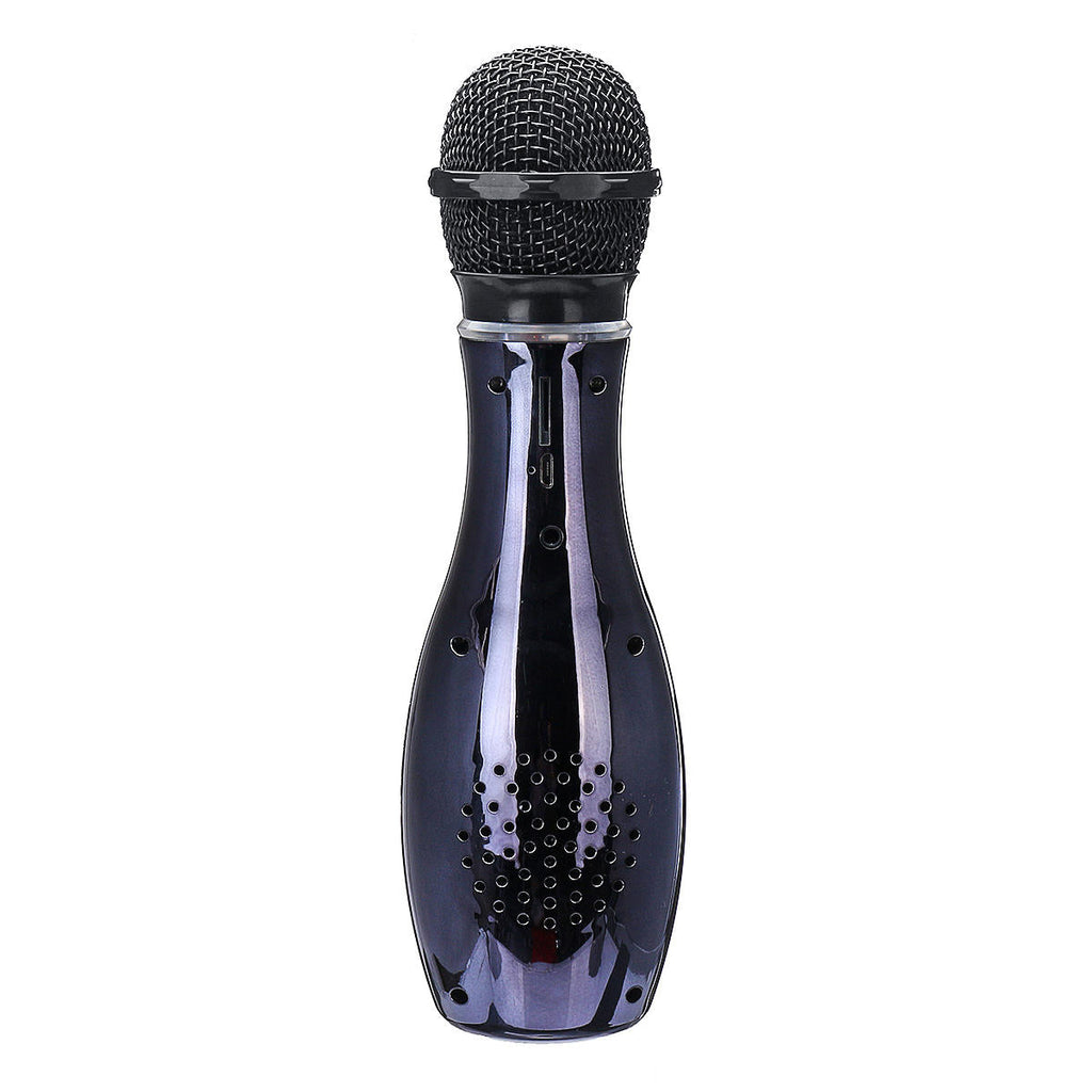 Bluetooth Wireless Condenser Microphone USB Player Speaker for Karaoke