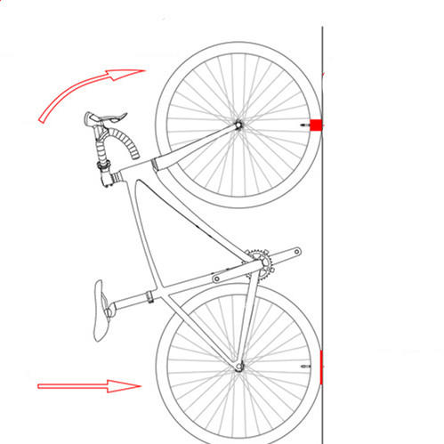 Bike Parking Rack Storage Holder Indoor Wall Vertical Bicycle Bracket
