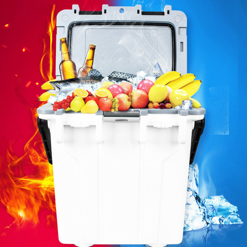 20L Portable Dual-use Thermal Insulation Case Vehicle Food Cooler Box For Outdoor Fishing Camping Picnic