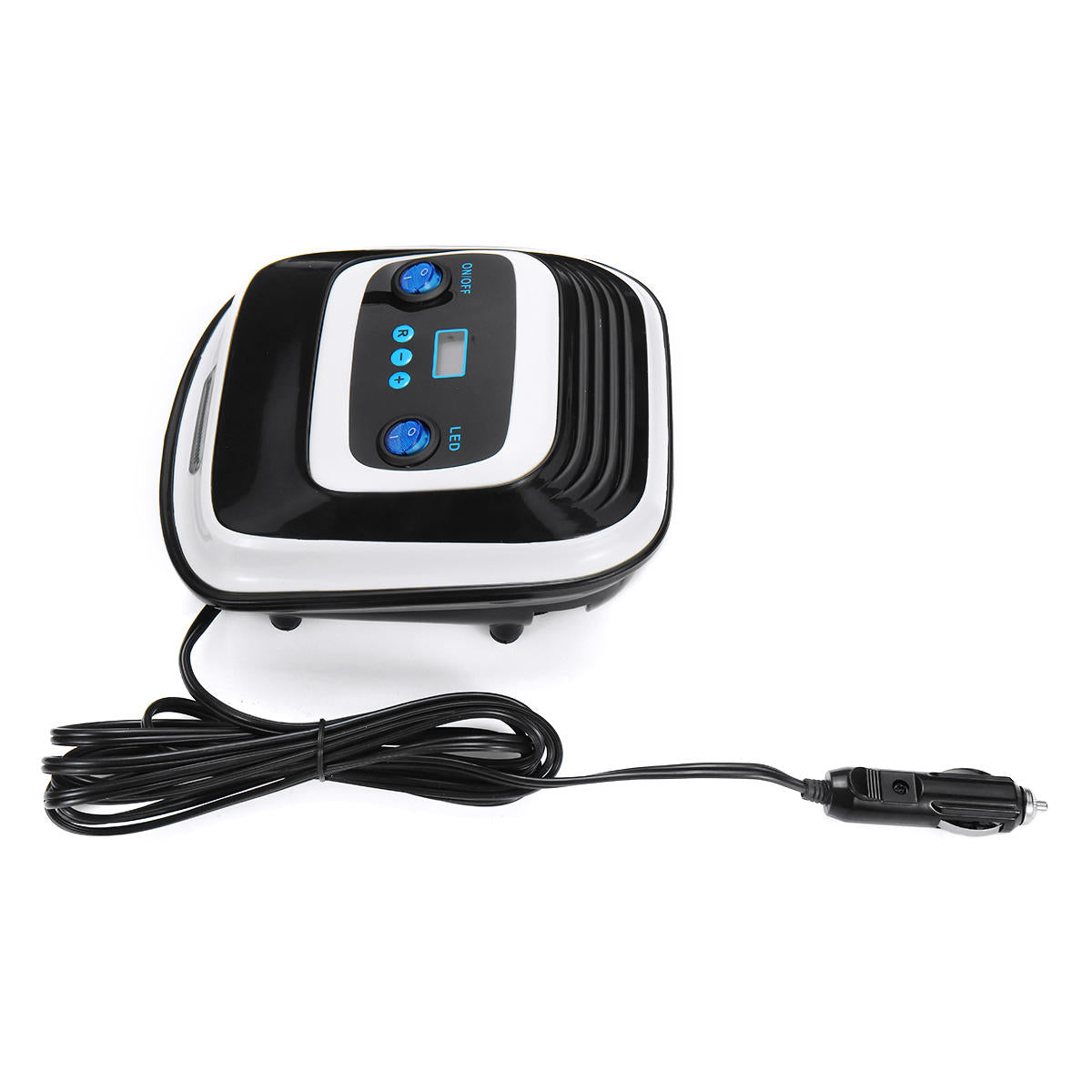 12V 120W 22 Cylinder Durable Electric Auto Tire Inflator Portable Car Motorcycle Air Pump Compressor DC