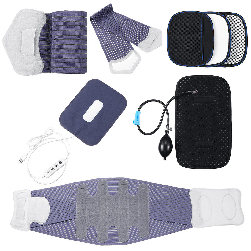 Self Heating Spinal Back Belt Traction Pain Relieve Lumbar Support