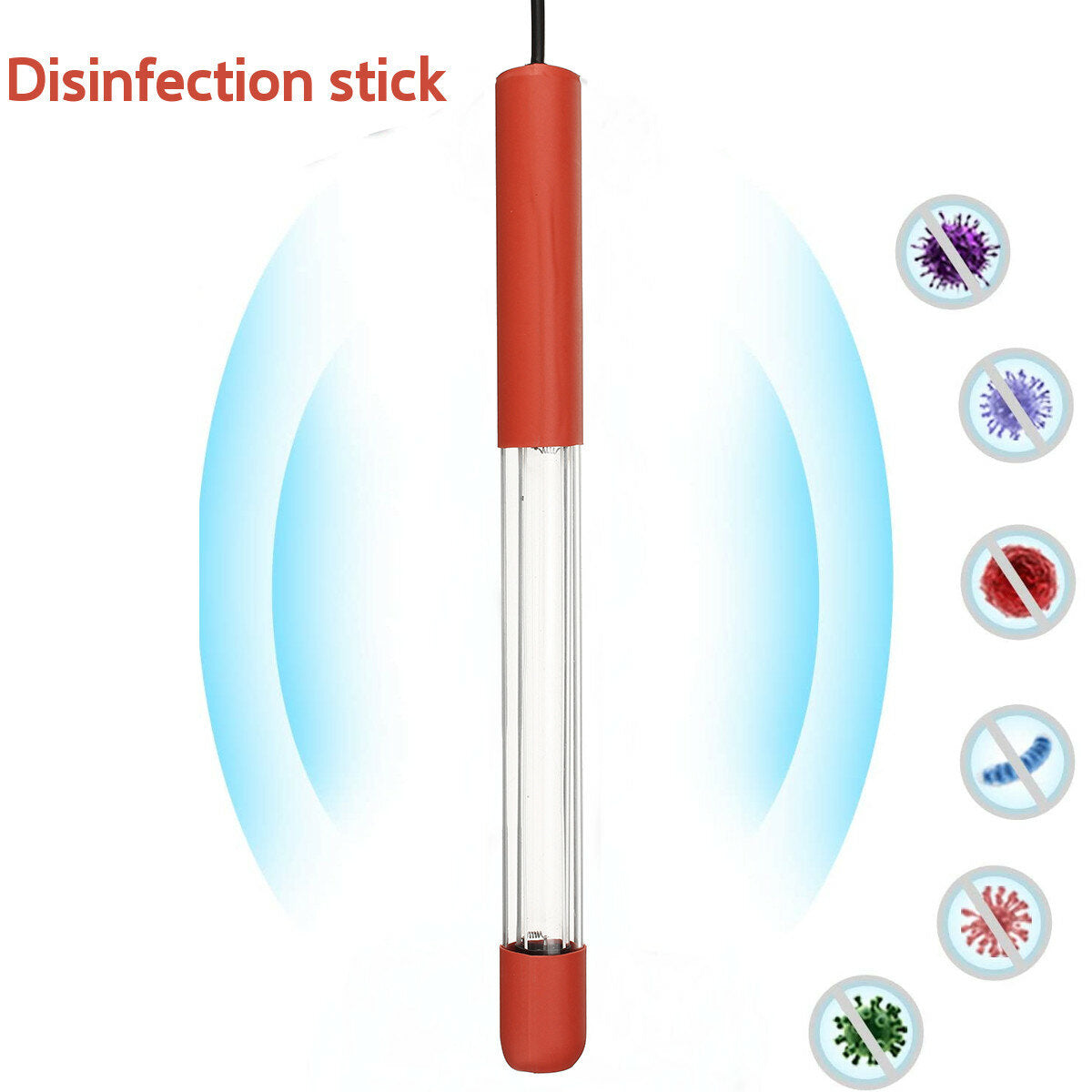 LED UV Disinfection Lamp Tube UVC Ultraviolet Sterilizer Germicidal Lights UV Sterilizer Lamp