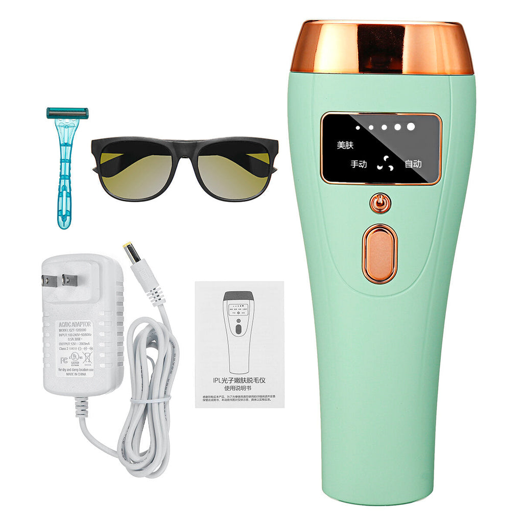 999,999 Flashes IPL LCD Permanent Hair Removal Device 5 Modes Laser Painless Epilator