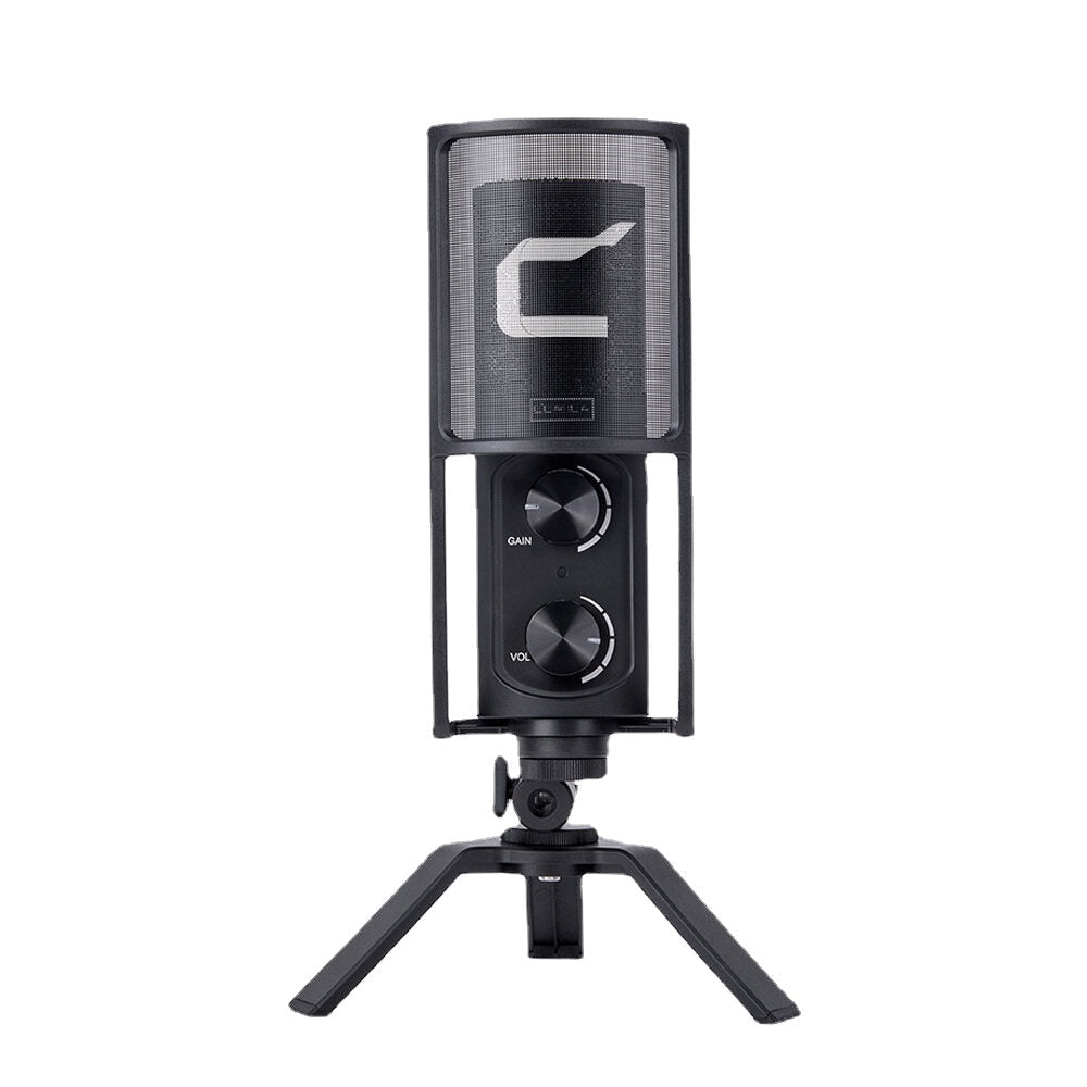 USB Studio Microphone USB Cardioid Condenser Professional Mic for Mobile Phone YouTube Video Recording Live Broadcast