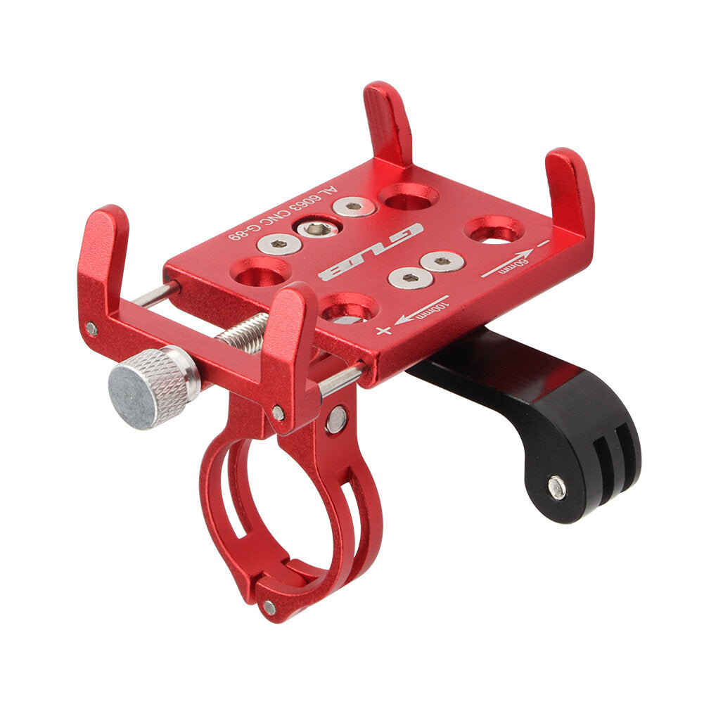 60-100mm Bike Phone Holder Aluminum Alloy 270 Rotation Bicycle Motorcycle Phone Mount Cycling