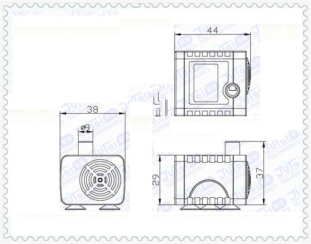Aquarium Water Pump Fish Tank Plant HydrOxygen Water Pump