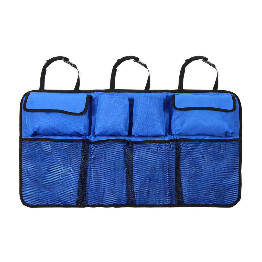 Universal Auto Car Trunk Seat Back Organizer Rear Storage Bag Mesh Net Pocket